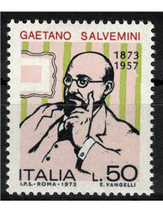 ITALIA 1973 Gaetano Salvemini MNH**