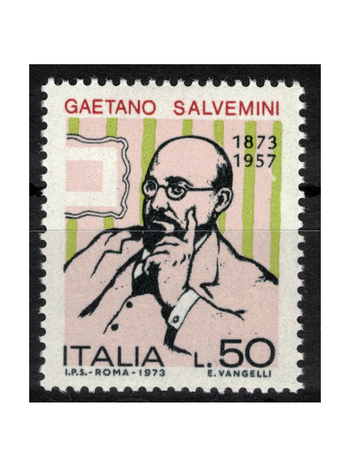 ITALY 1973 Gaetano Salvemini MNH**
