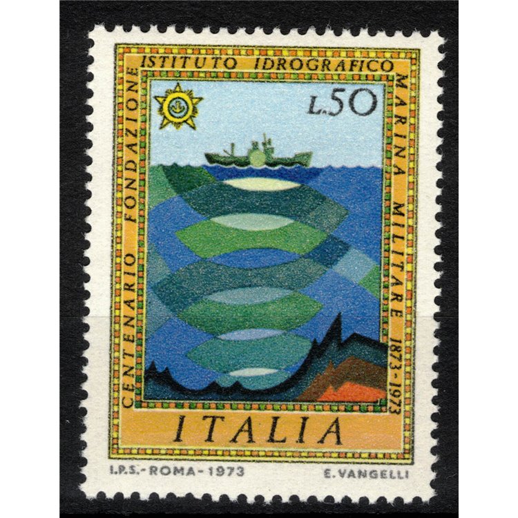 ITALY 1973 Hydrographic Institute of the Italian Navy MNH**