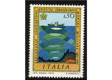 ITALY 1973 Hydrographic Institute of the Italian Navy MNH**