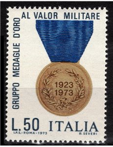 ITALY 1973 Medals of Military Valor MNH**