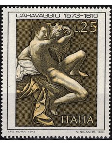 ITALIA 1973 Michelangelo Merisi detto il Caravaggio MNH**