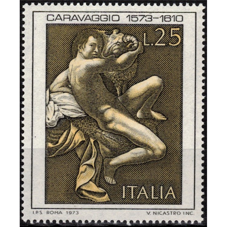 ITALY 1973 Michelangelo Merisi known as Caravaggio MNH**