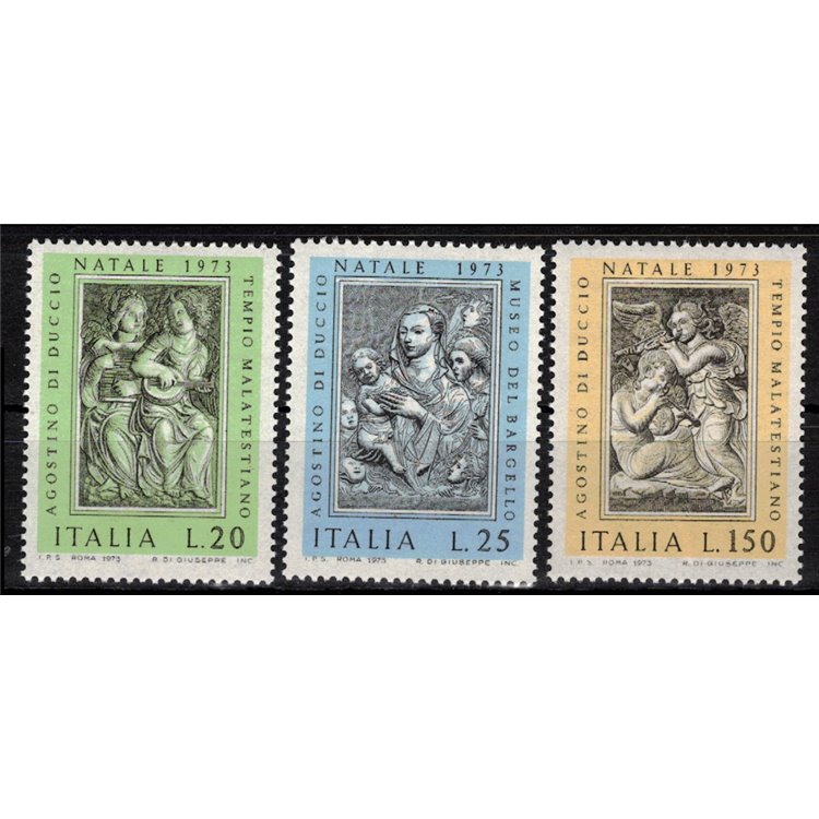 ITALIA 1973 Natale 3v MNH**