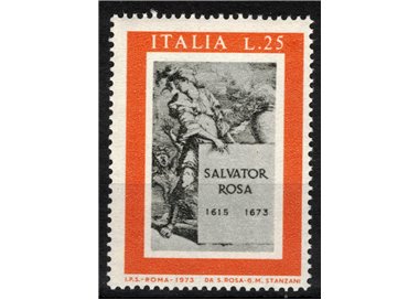 ITALY 1973 Salvator Rosa MNH**