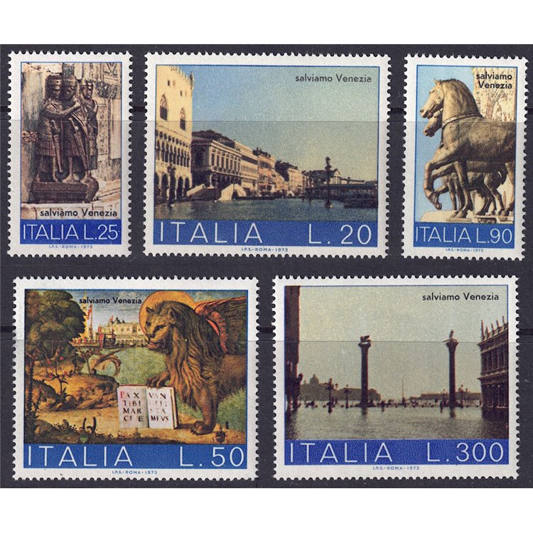 ITALY 1973 Save Venice 5v MNH**
