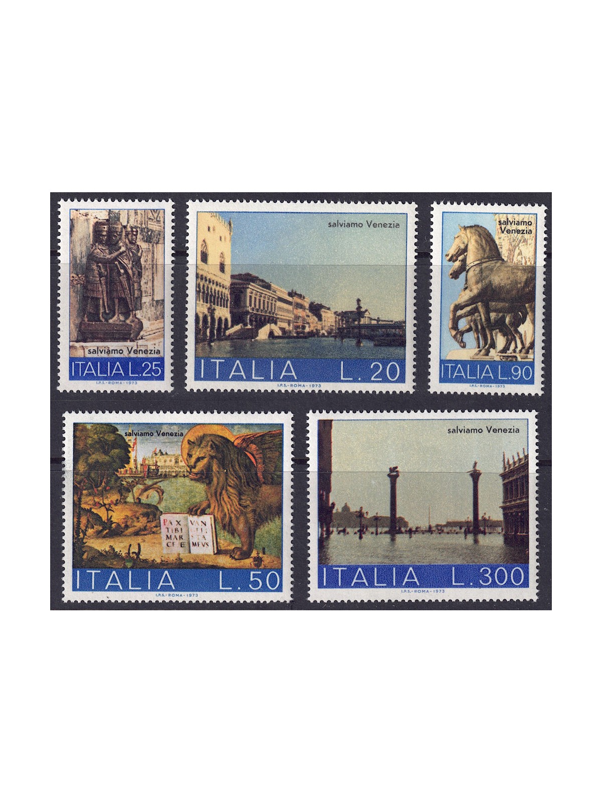 ITALY 1973 Save Venice 5v MNH**
