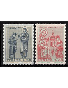 ITALY 1974 Norman Art 2v MNH**