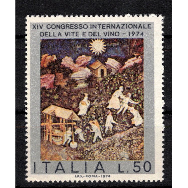 ITALY 1974 Congress of Vine and Wine MNH**