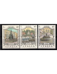 ITALY 1974 Fountains 3v MNH**