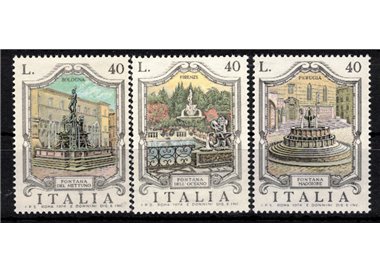 ITALY 1974 Fountains 3v MNH**