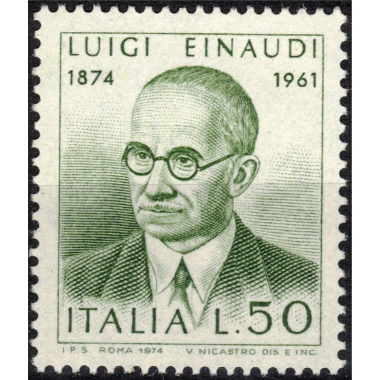 ITALIA 1974 Luigi Einaudi MNH**