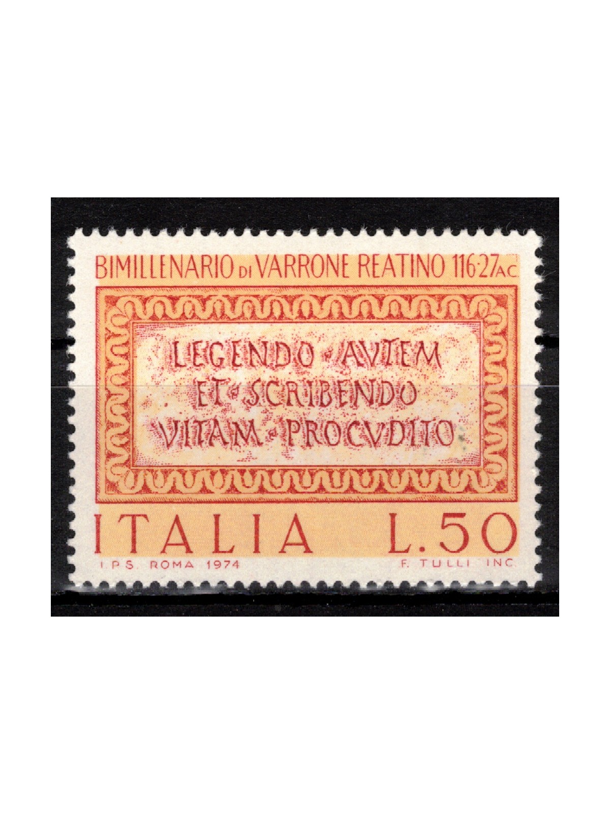 ITALY 1974 Marco Terenzio Varro MNH**