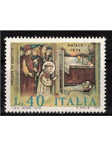 ITALY 1974 Christmas MNH**
