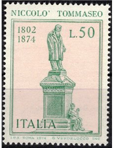 ITALY 1974 Niccolò Tommaseo MNH**