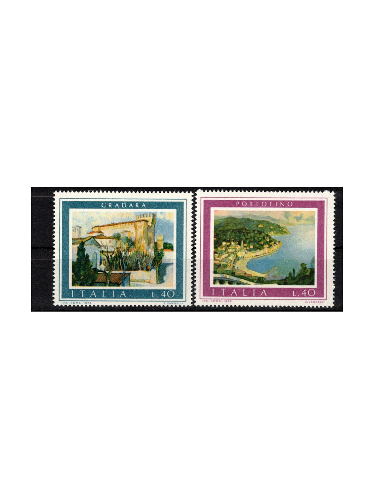 ITALIA 1974 Turismo 2v MNH**