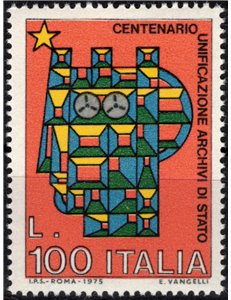 ITALY 1975 State Archives MNH**