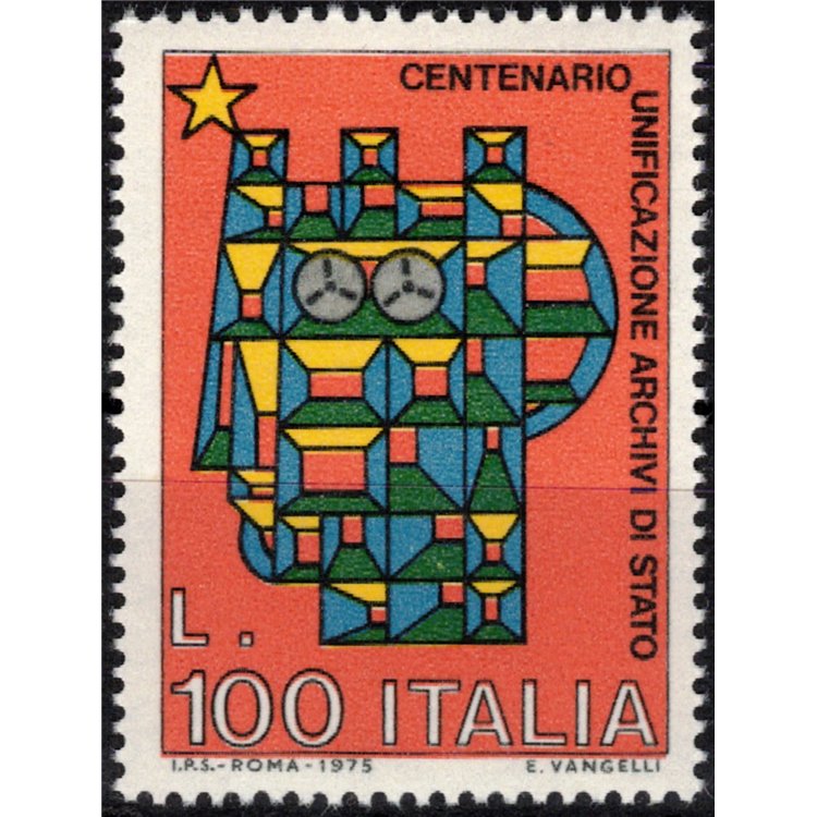 ITALY 1975 State Archives MNH**