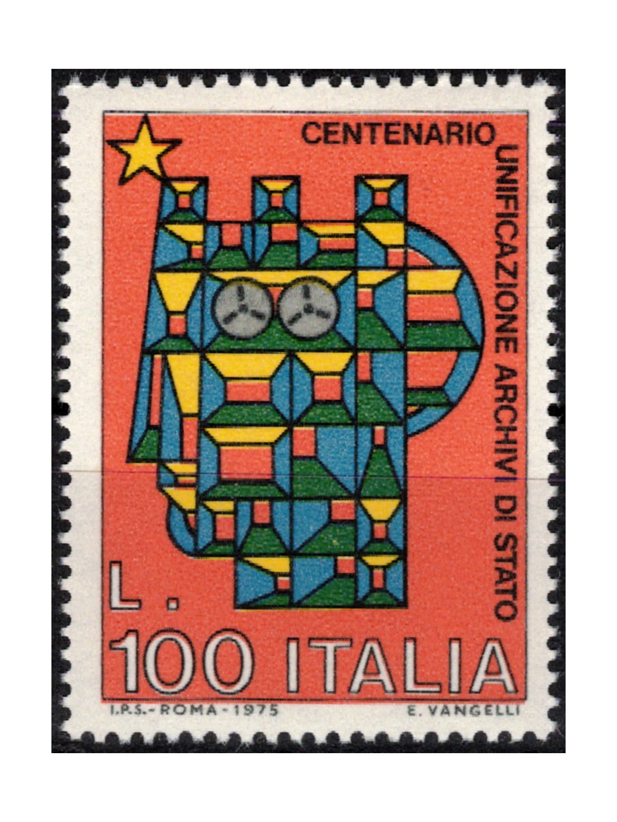 ITALIA 1975 Archivi di Stato MNH**