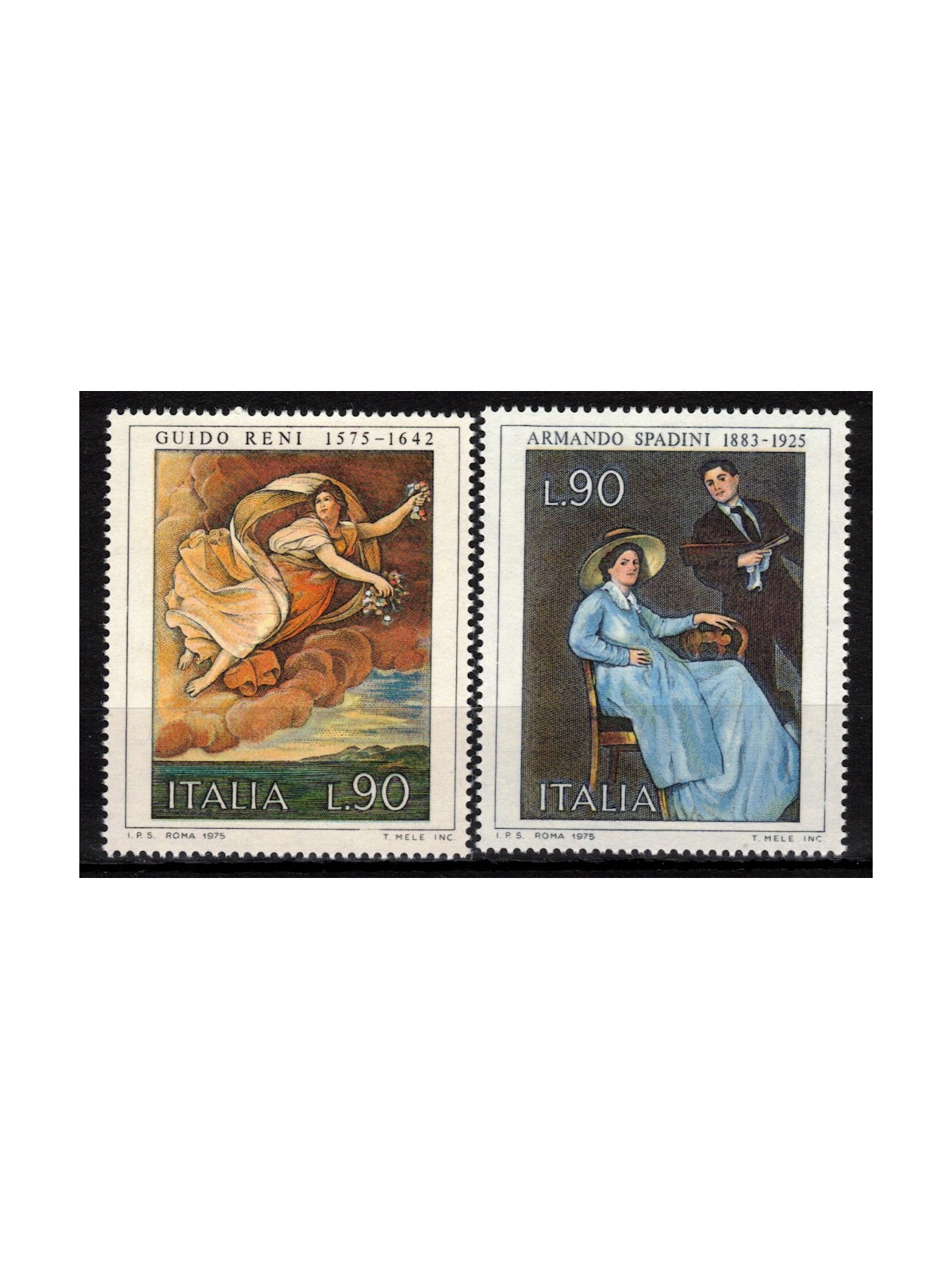 ITALY 1975 Art 2v MNH**