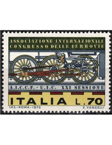 ITALIA 1975 Congresso delle Ferrovie MNH**