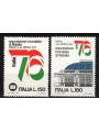 ITALY 1976 World Philatelic Exhibition 2v MNH**