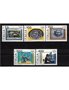 ITALY 1976 World Philatelic Exhibition 5v MNH**