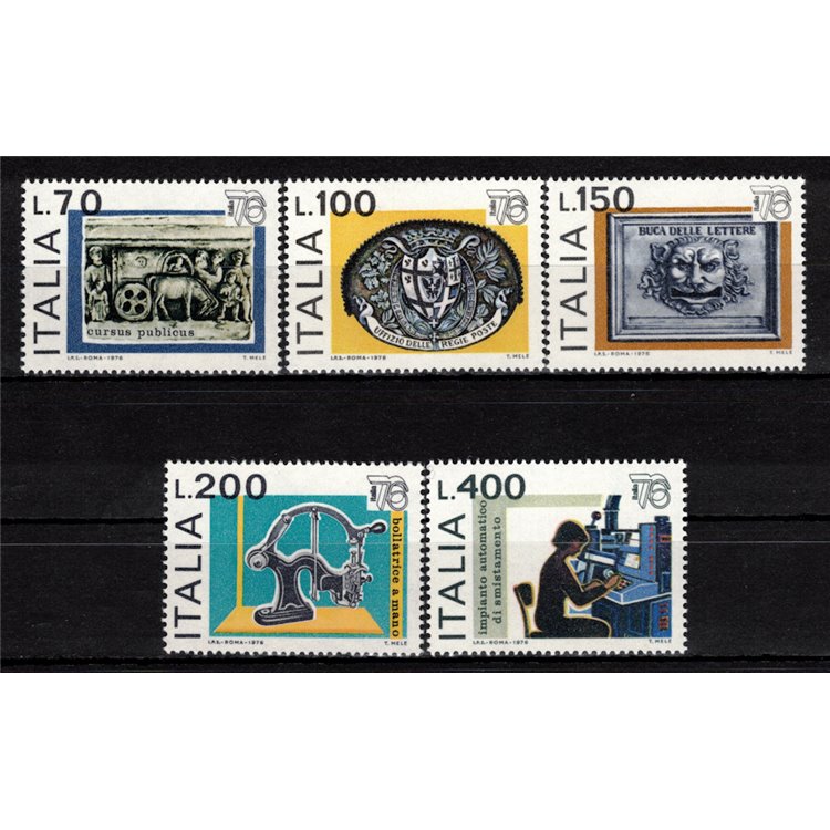 ITALY 1976 World Philatelic Exhibition 5v MNH**