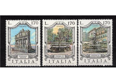 ITALY 1976 Fountains 3v MNH**