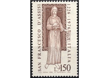 ITALIA 1976 San Francesco d'Assisi MNH**
