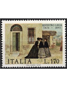 ITALIA 1976 Silvestro Lega MNH**