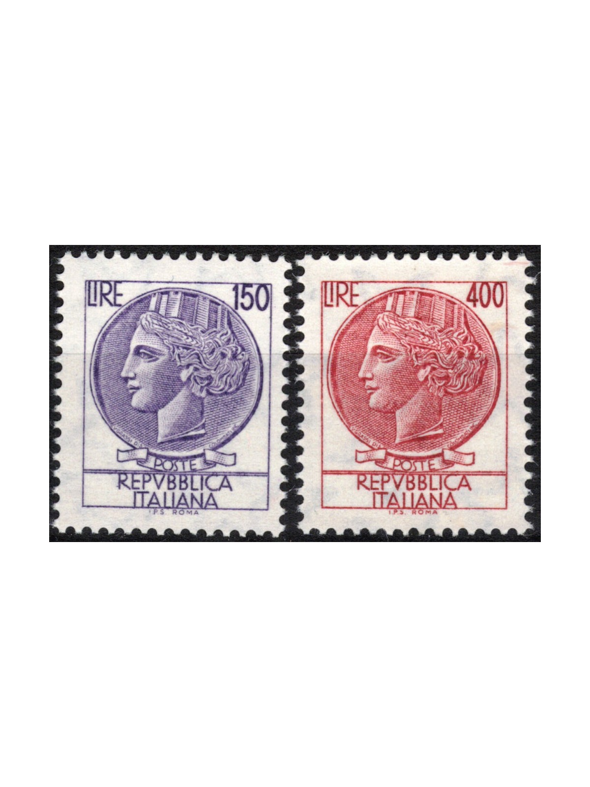 ITALIA 1976 Siracusana 2v MNH**