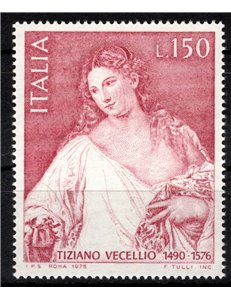 ITALIA 1976 Tiziano Vecellio MNH**