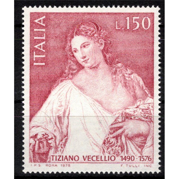 ITALY 1976 Tiziano Vecellio MNH**