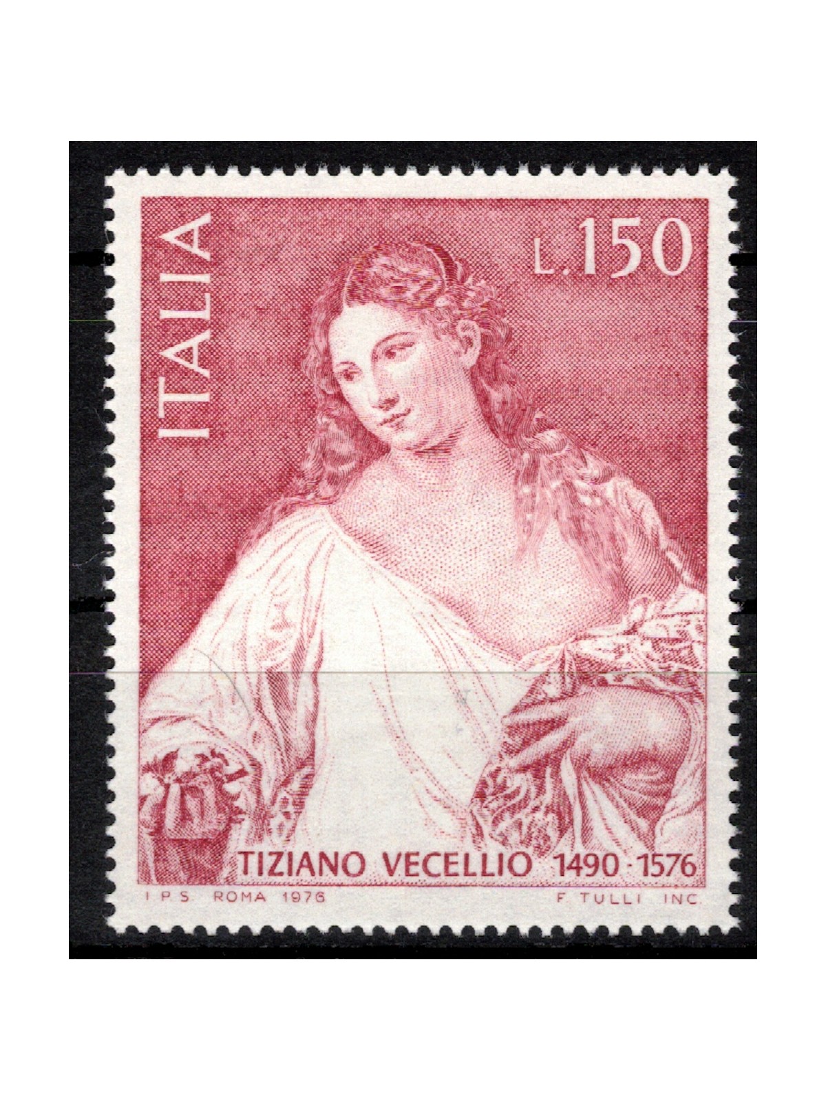 ITALY 1976 Tiziano Vecellio MNH**