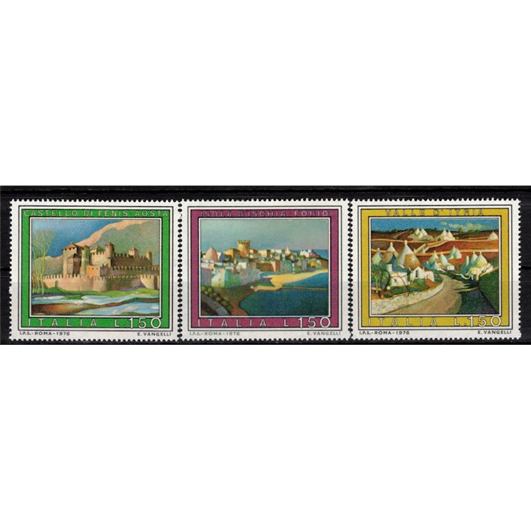 ITALY 1976 Tourism 3v MNH**