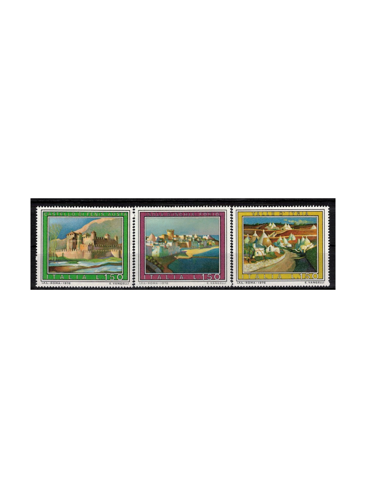 ITALY 1976 Tourism 3v MNH**