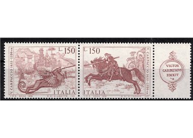 ITALY 1976 Vittore Carpaccio 2v MNH**