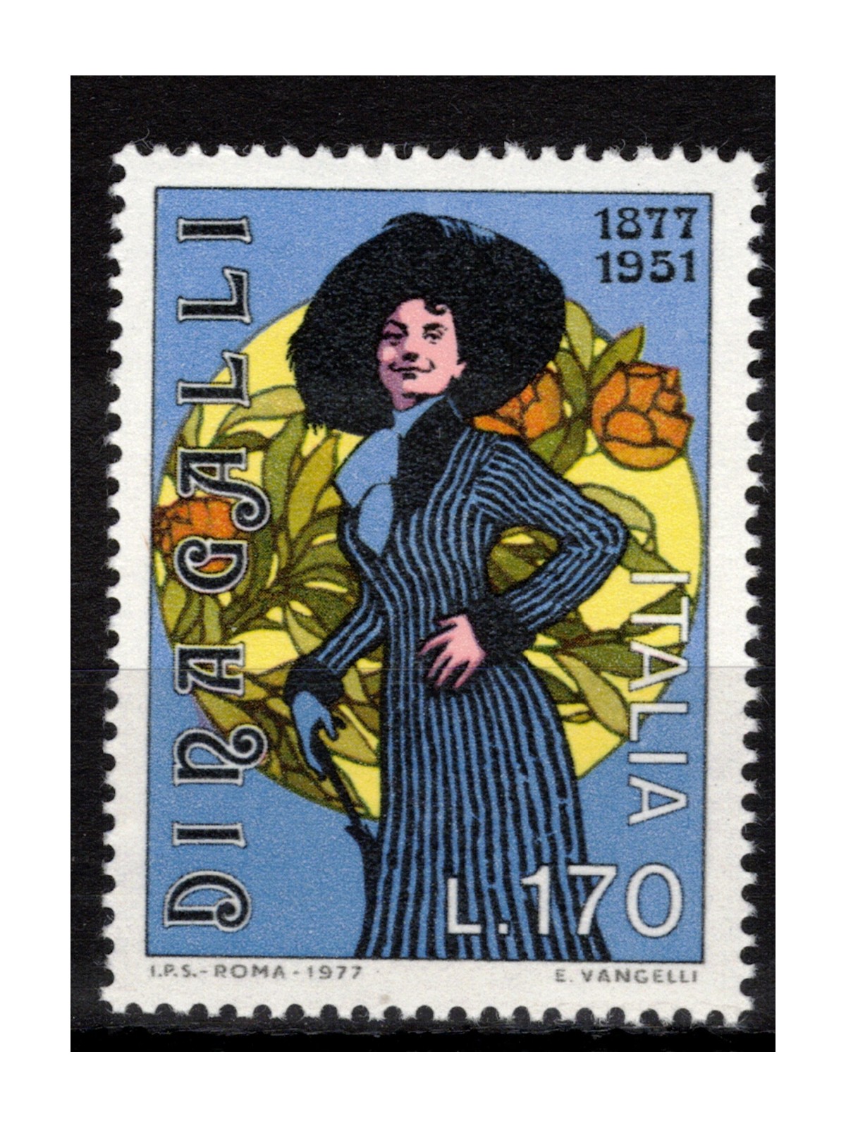 ITALY 1977 Dina Galli MNH**