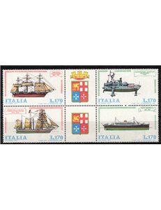ITALIA 1977 Navi 4v MNH**