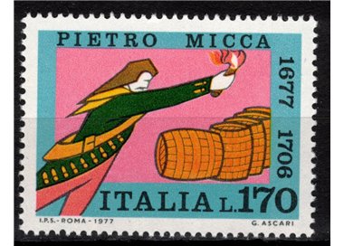ITALIA 1977 Pietro Micca MNH**