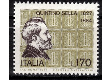 ITALY 1977 Quintino Sella MNH**