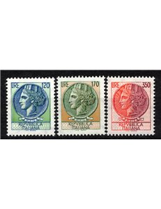 ITALIA 1977 Siracusana 3v MNH**