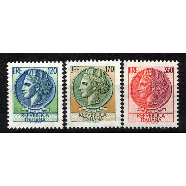 ITALY 1977 Siracusana 3v MNH**