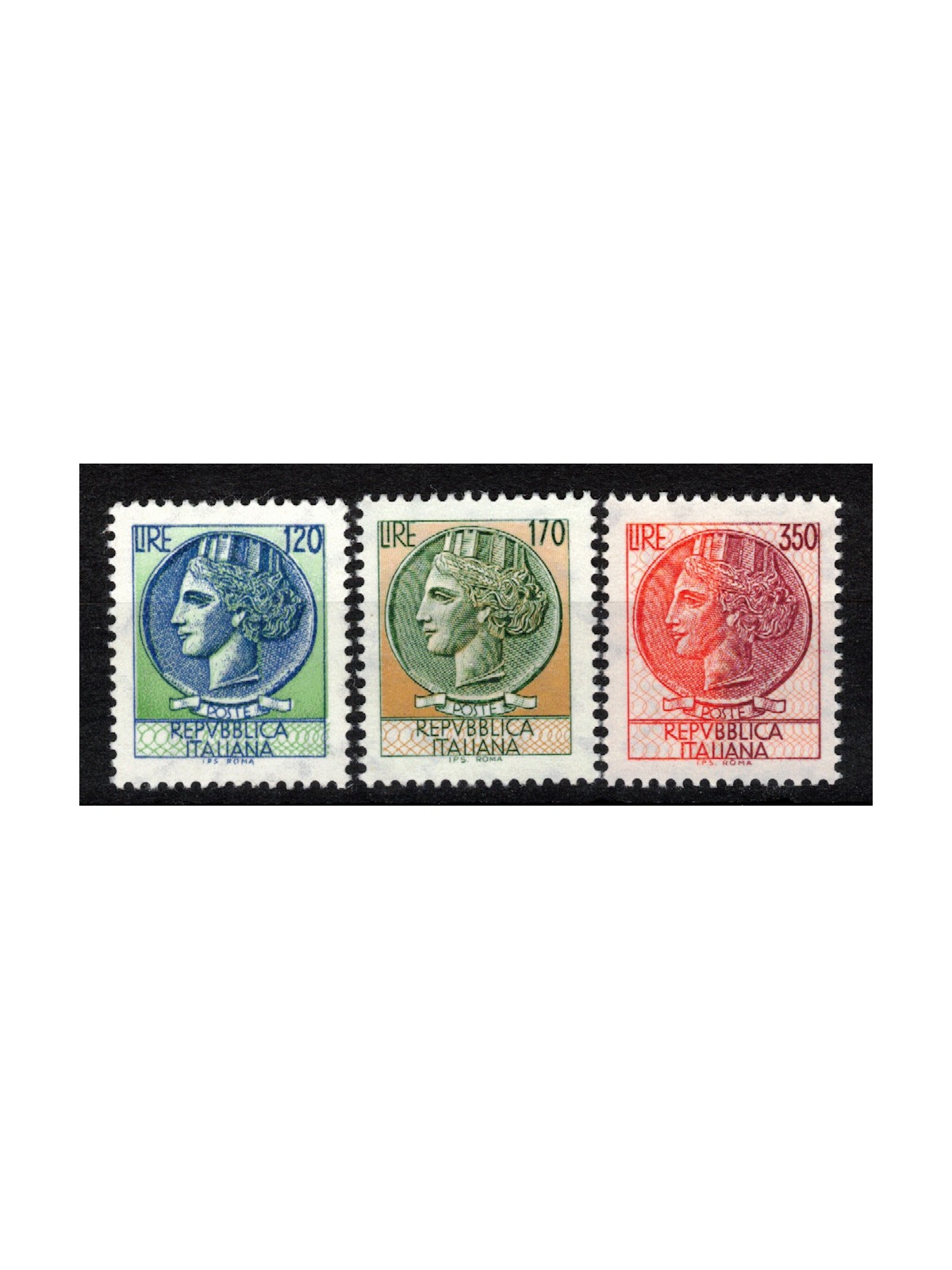 ITALY 1977 Siracusana 3v MNH**