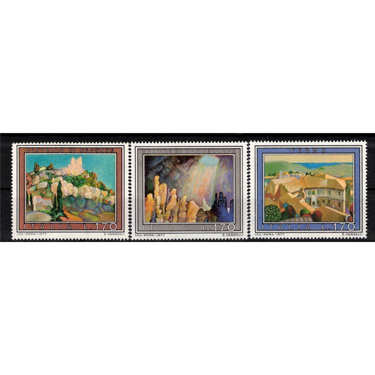 ITALY 1977 Tourism 3v MNH**