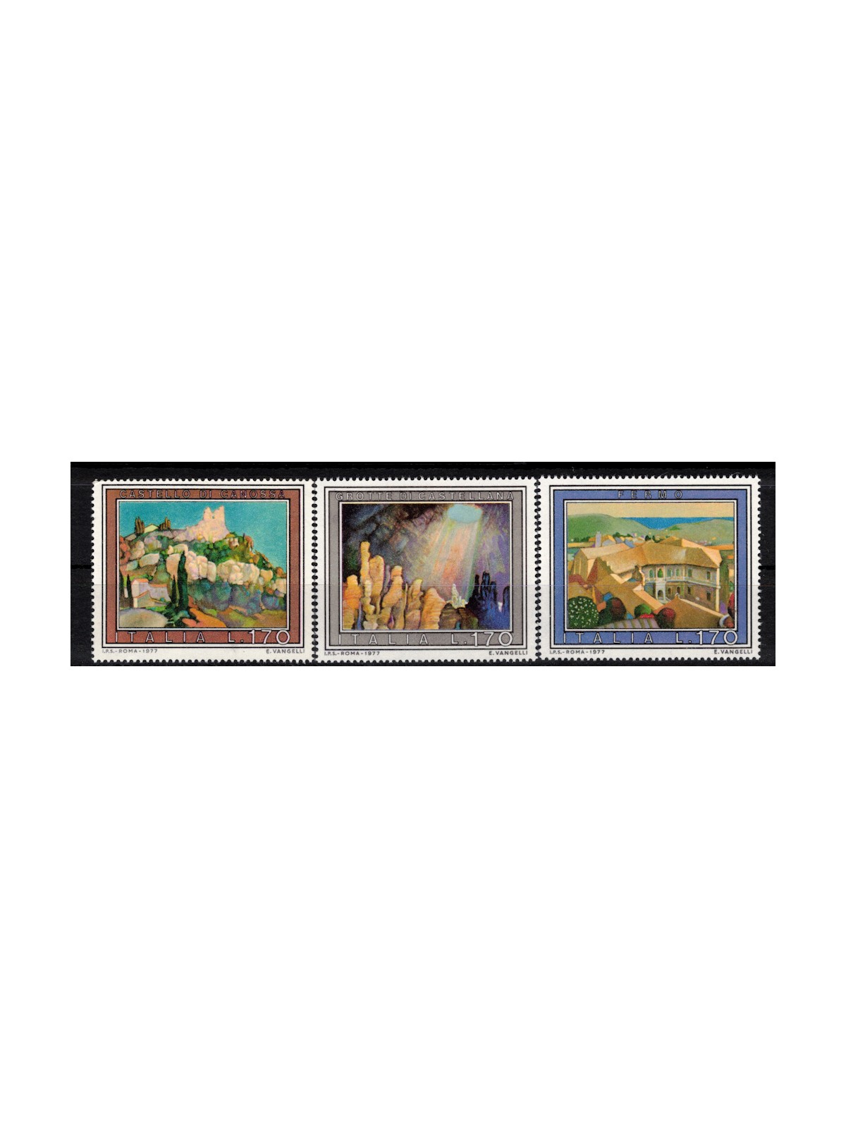 ITALIA 1977 Turismo 3v MNH**