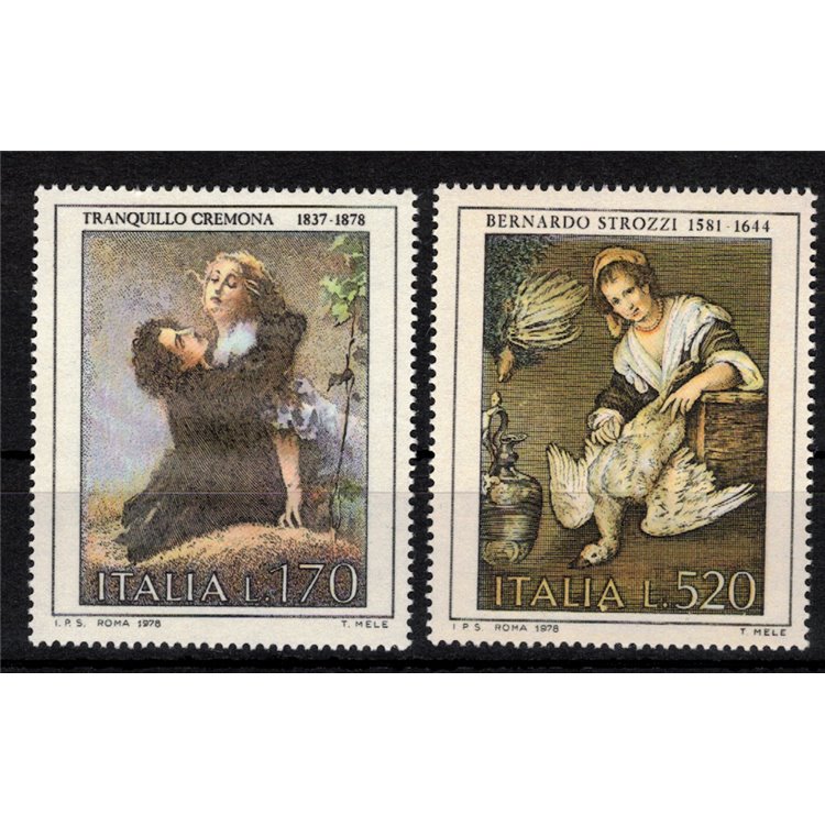 ITALY 1978 Art 2v MNH**