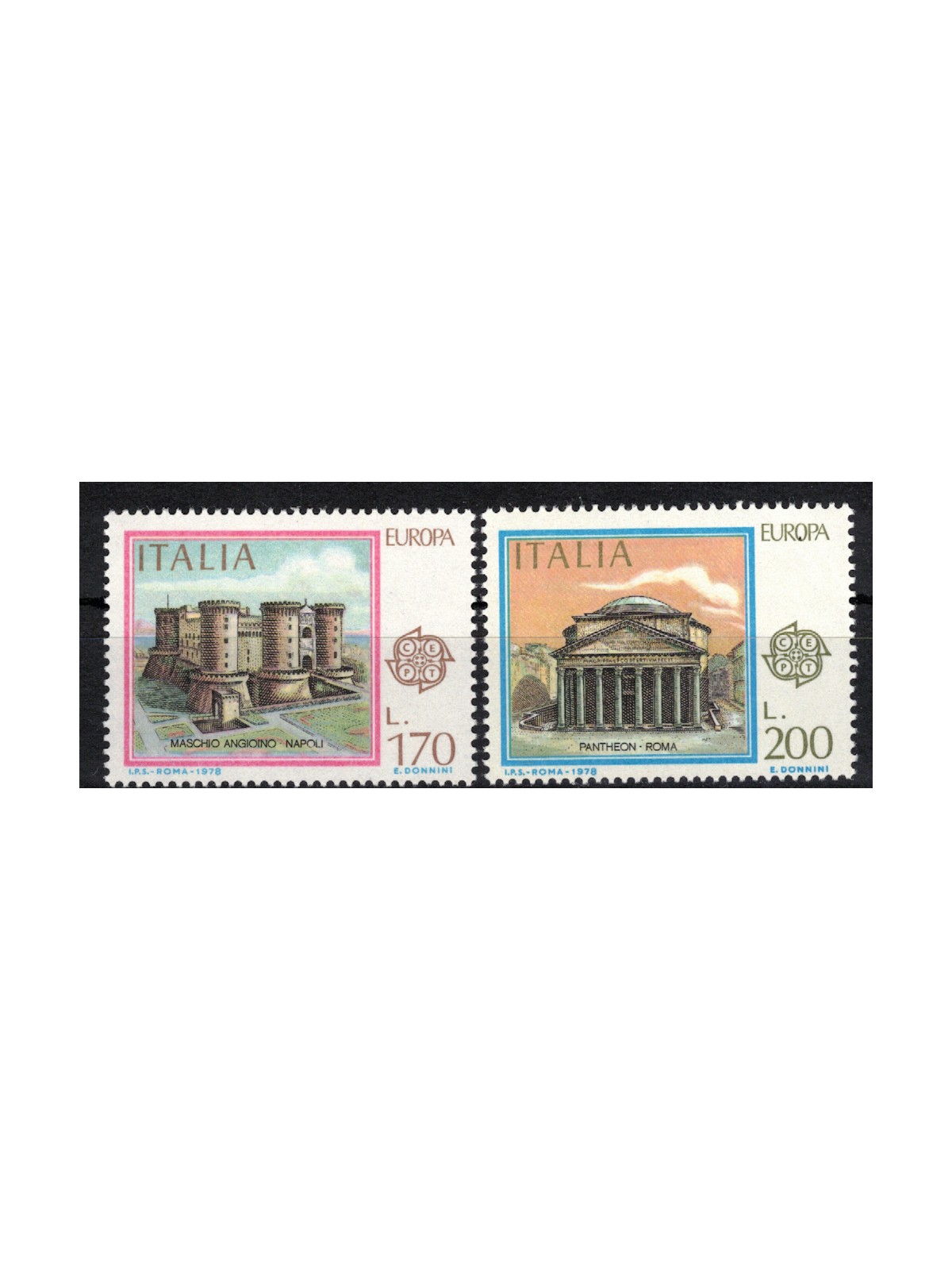 ITALY 1978 Europe 2v MNH**