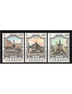 ITALIA 1978 Fontane 3v MNH**